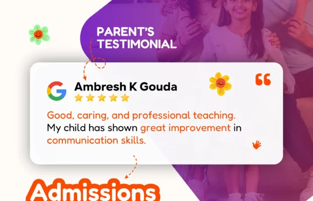 Ambresh K Gouda Shares His Experience with Kiddano – The Best Preschool in Margondanahalli